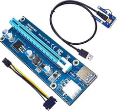 Mini PCI-X 1X to 16X Riser for External Laptop