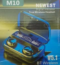 M10 Earbuds TWS Wireless Bluetooth Airpods