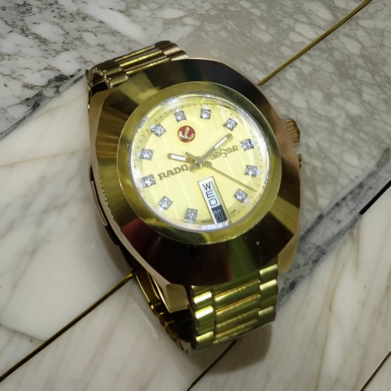 Rado Diastar (Golden) - Like New! SWISS AUTO 2836-2 MOVMENT 0