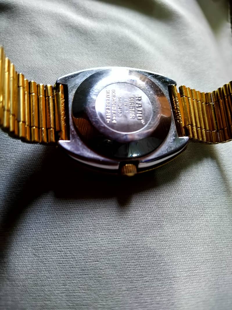 Rado Diastar (Golden) - Like New! SWISS AUTO 2836-2 MOVMENT 4