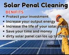 SOLAR PANEL DEEP CLEANING 100% WASH