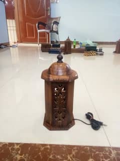 Wooden Table Lemp