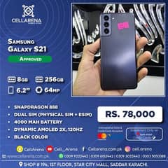 Cellarena Samsung S21 Approved