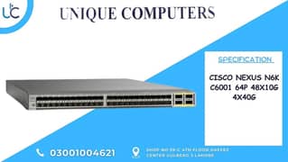 CISCO NEXUS N6K C6001 64P 48X10G 4X40G