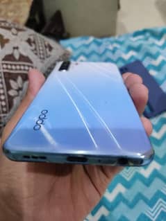 oppo f15 with original box Charger Available