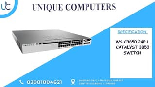 WS C3850 24P L CATALYST 3850 SWITCH server