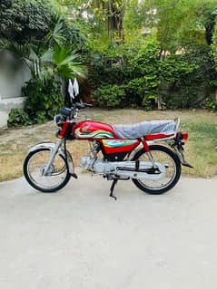 Honda CD 70cc 2023Model brand new condition best for 2024 0