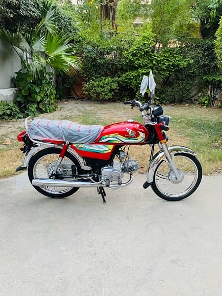 Honda CD 70cc 2023Model brand new condition best for 2024 1