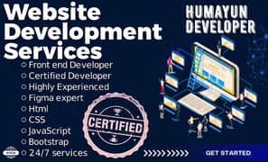 Front-end Website Development with Humayun Developer