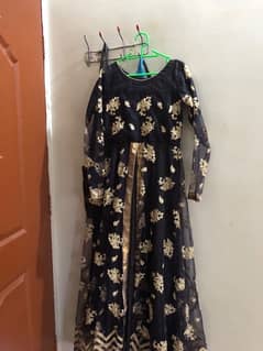 affordable Long frok with dupatta