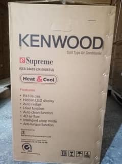 Kenwood 2 ton AC new sell just 28 din hocgy new lie