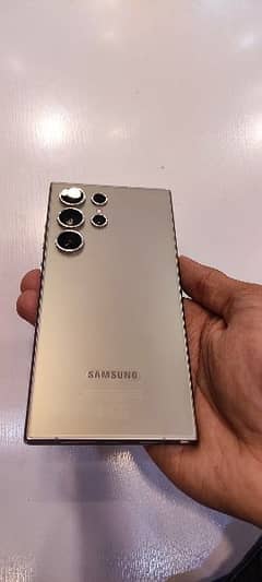 Samsung s24 ultra grey natural titanium