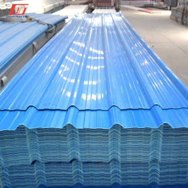 polycarbonate uPVC iPVC aPVC corrugated roof sheet fiber glass tensile 15