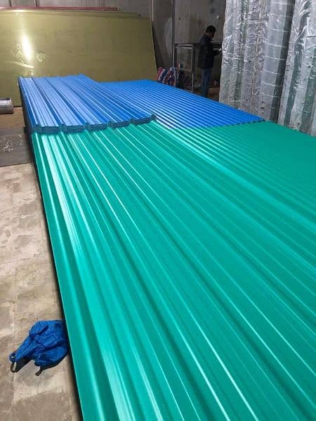 polycarbonate uPVC iPVC aPVC corrugated roof sheet fiber glass tensile 16