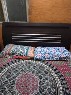 Double Bed For Sale with two side tables