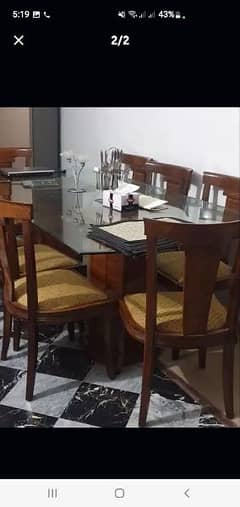 8 chair dining table