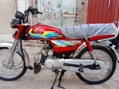 Honda bike 70 CC 03204576683result for sale model 2021