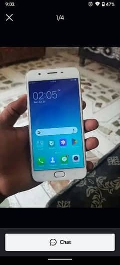 Oppo f1s 4/64 dual Sim PTA approved