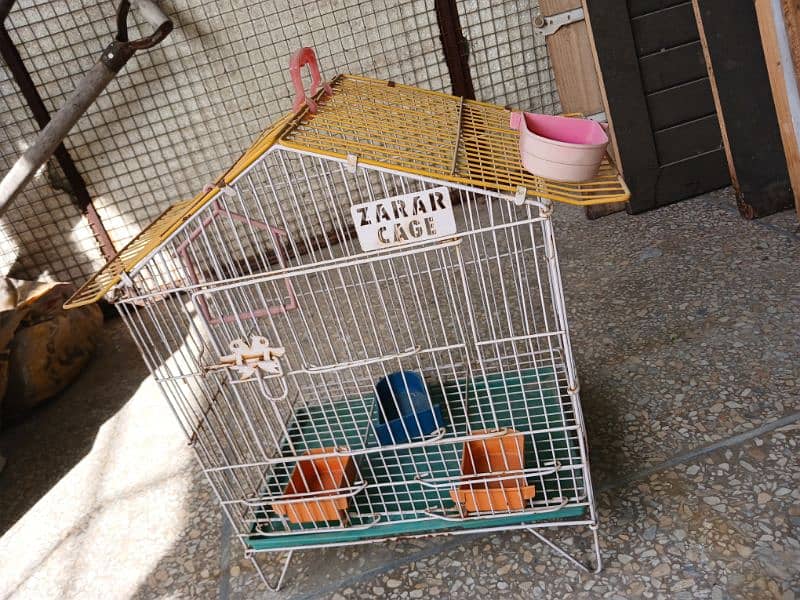 chick's and birds  small cages two loot sale 3