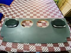 Suzuki Cultus speaker & wooden Table