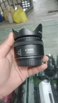 Canon 50 lens stm brand new condition