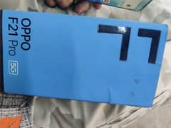 oppo f21pro 5G diba charger paoch sb kuch sath hai neat condition hai