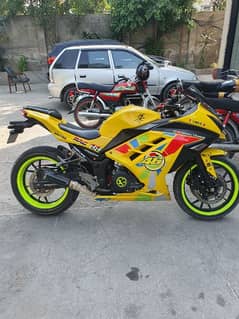 400cc Heavy bike dual Kawasaki ninja raplika