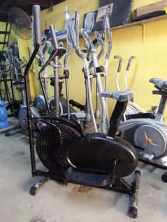 Exercise ( Elliptical cross trainer cycle)