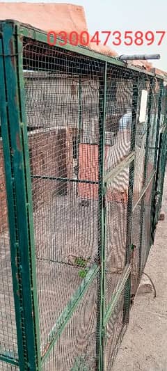 BIG STEEL CAGE FOR JAVA,DOVE,LOVE BIRDS,HENS AND KABOTARS