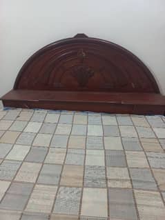 2x Wooden Bed for urgent sale