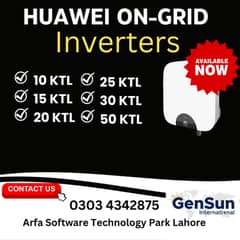 Huawei 10KTL-20KTL-30KTL-50KTL On-Grid-Inverters are available 0