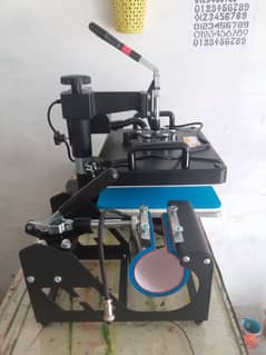 5 in one heat press machine  for sale just new