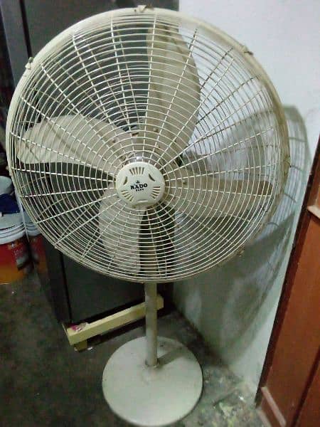 Pedestal Rado copper fan & stabilizer 1