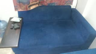 5 seater blue Velvet sofa set