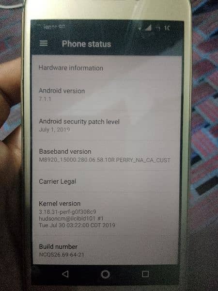 Moto E4 Mobile in working condition 8
