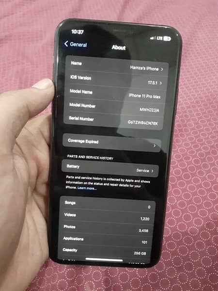 iPhone 11 Pro Max 256 GB PTA approved 6