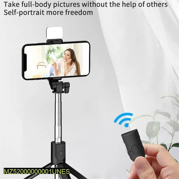 Bluetooth Tripod Stand 3