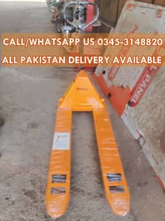 2 Ton Narrow Hand Pallet Trucks Lifters forklifts for Sale in Karachi