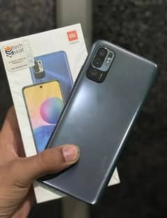 redmi not 10 5g PTA approved with box 6/128 no open no repair