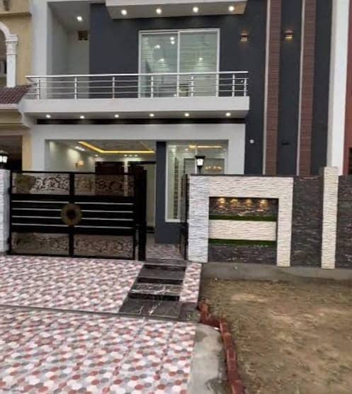Ghalar City Canal Road Faisalabad 5 Marla Double Story Brand New House For Rent 0