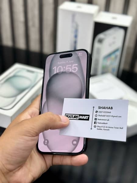iPhone 15 HK 256GB PTA Approved 1