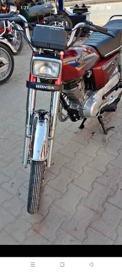 Honda 125cg bike