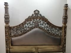 Solid Wood Antique King size Double Bed