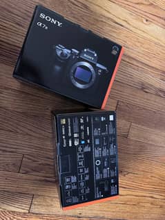 Sony a7III box pack brand new