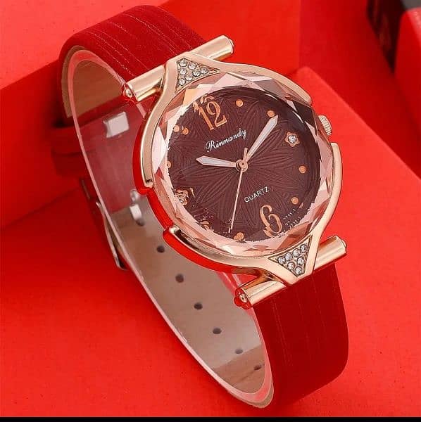 New 5pcs Set Watches Women Leather Band Ladies Watch Simple 5