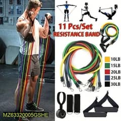 Resistance bands for gym 11 Pcs
