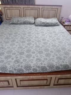 double bed with mattress 0