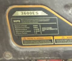 Lutian 3600 ES 3kv generator  for sale (home ma use  ho re ha )