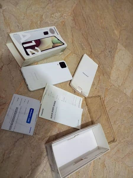 Samsung a12 4/64 with box all origanl 03104316547 0