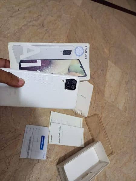 Samsung a12 4/64 with box all origanl 03104316547 2